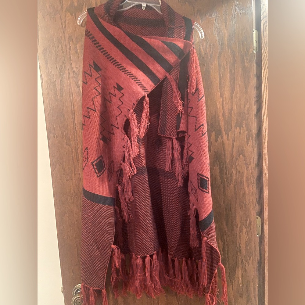 Boutique Acrylic Shawl/Vest